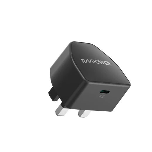 شاحن RAVPower 20W USB-C PC1041 - شحن سريع، حماية من الجهد الزائد - Ravpower - Image 2