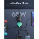 شاحن Ravpower 65W USB-C: شحن سريع لأجهزة الكمبيوتر المحمولة والهواتف - Ravpower