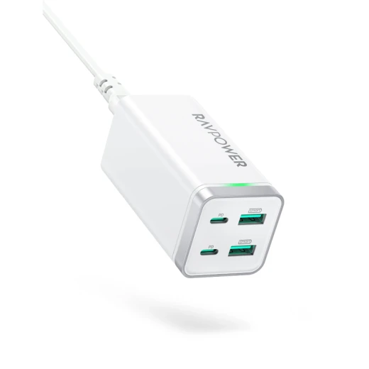 شاحن Ravpower 65W USB-C: شحن سريع لأجهزة الكمبيوتر المحمولة والهواتف - Ravpower - Image 5
