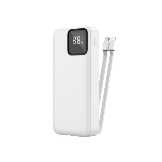 باور بانك 20000mAh JC-22 أبيض - شحن سريع وقابل للنقل من وي وو - وي وُو - Image 3