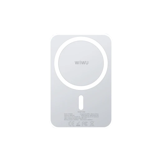 بنك طاقة لاسلكي مغناطيسي WiWU 5000mAh - شحن سريع ومحمول - وي وُو - Image 3