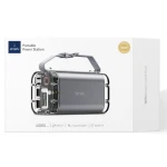 بنك طاقة WiWU 100W محمول 40000mAh رمادي شحن سريع - وي وُو