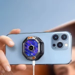 مبرد هاتف Wiwu 15W MagSafe مع ضوء RGB وشحن سريع - وي وُو
