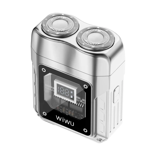 ماكينة حلاقة كهربائية WiWU Wi-SH004: سبائك الزنك، مقاومة للماء، بطارية طويلة - وي وُو - Image 4