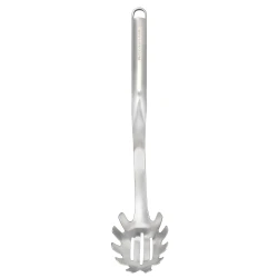KitchenAid Premium Pasta Spoon Silver Matte Dishwasher Safe