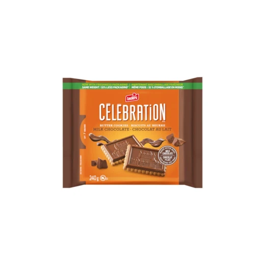 Leclerc Celebration Milk Chocolate Butter Cookies 240g, Delicious Sweet Snack Leclerc Celebration Milk Chocolate Butter Cookies 240g, Delicious Sweet Snack