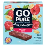 ألواح GO PURE بالتوت والفواكه والشوفان، عبوة من 6 قطع، وجبة خفيفة لذيذة ومغذية للأفراد المهتمين بالصحة، معبأة بمكونات طبيعية ومثالية للطاقة أثناء التنقل ١٢٠ جرام - لي كلير