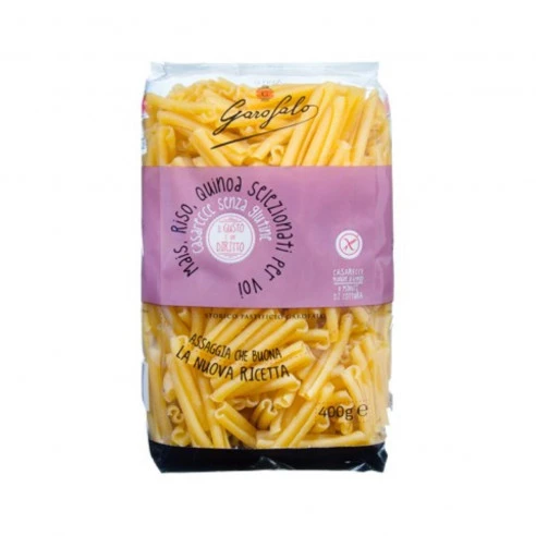 Garofalo Gluten Free Caserecce Pasta 400g, Corn, Rice, and Quinoa Flour Blend - Garofalo