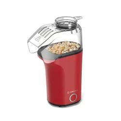 Nutricook Popcorn Maker Essentials Red Hot Air Oil Free 16 Cups