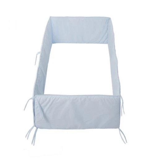 Cambrass Plain Dusty Sky 420 cm Bed Bumper, Soft Protection for Baby Crib Cambrass Plain Dusty Sky 420 cm Bed Bumper, Soft Protection for Baby Crib