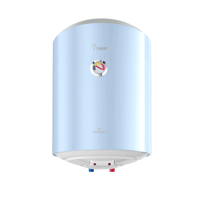 سخان مياة كهرباء، اي هيت، 50 لتر، أبيض EWH50-C100-V-P-R-3 من يونيون اير - يونيون إير