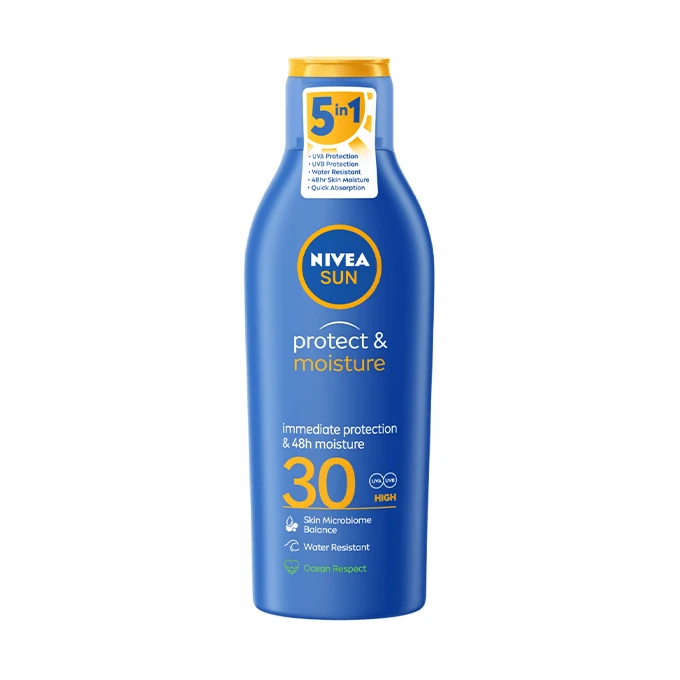 لوشن نيفيا للحماية من الشمس SPF 30 - 200 مل حماية مرطبة من الشمس - نيفيا