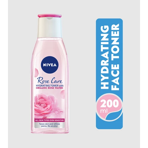 تونر Nivea Rose Care المرطب 200 مل لجميع أنواع البشرة - نيفيا - Image 2
