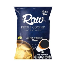 Raw Chips Sea Salt and Balsamic Vinegar Flavor Gluten Free 135g