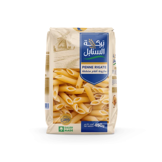 باستا بيني ريجاتي 450 جرام قمح دوروم باستا إيطالية من بركة السنابل باستا بيني ريجاتي 450 جرام قمح دوروم باستا إيطالية من بركة السنابل