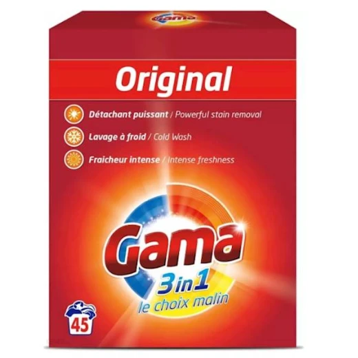 GAMA 1.625kg Laundry Detergent Powder - Original