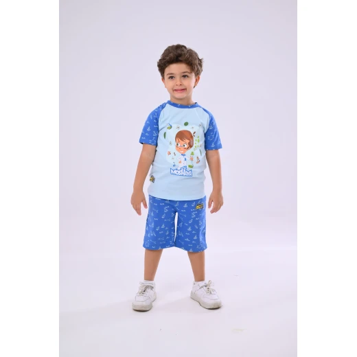 طقم المخترع الصغير قطعتين - زي مستوحى من العلوم للأولاد من زيتون - زيتون - Image 2