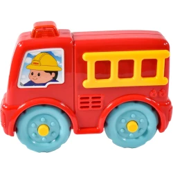 Infunbebe My First Musical Fire Engine Baby Toy - Toddler Fun