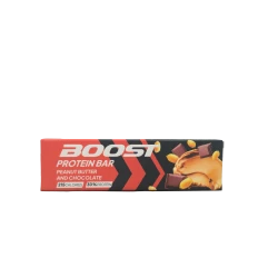 Boost Protein Bar 60g Peanut Butter – High Protein Snack with 18g Protein, Ideal Energy Bar for Muscle Recovery After Workouts, Perfect for Athletes and Anyone Looking for a Healthy, Nutritious Snack.