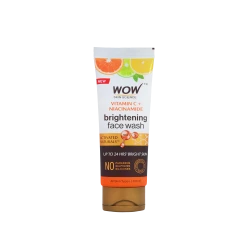 Wow Skin Science Brightening Vitamin C Face Wash Tube, 100ml