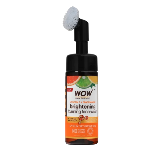 Wow Skin Science Brightening Vitamin C Foaming Face Wash, 150ml