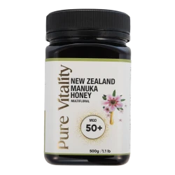 Pure Vitality Manuka Honey MGO50+ 500g