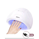 جهاز تجفيف الأظافر LED عالي القوة لتجفيف جميع أنواع طلاء الجل، يعمل بتقنية الأشعة فوق البنفسجية، سريع التجفيف، مثالي للعناية بالأظافر في المنزل أو صالونات التجميل - متجر وتين