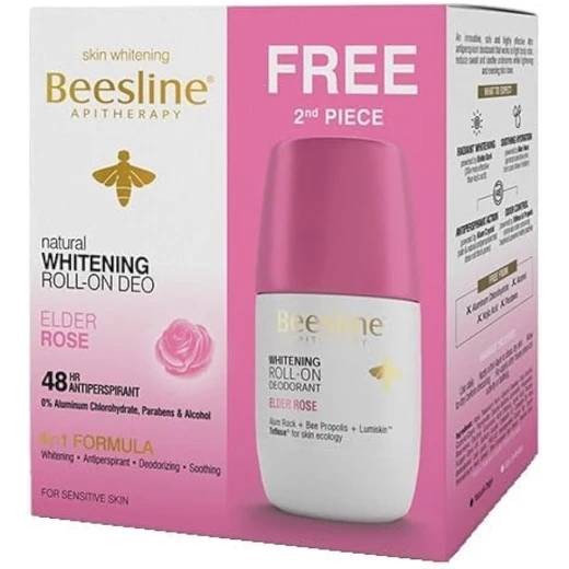 Whitening Roll-on Deodorant Elder Rose By Beesline ,50 Ml 1+1 Whitening Roll-on Deodorant Elder Rose By Beesline ,50 Ml 1+1