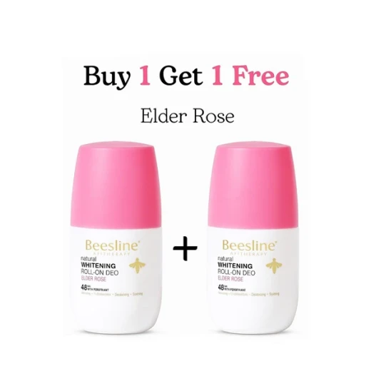 Whitening Roll-on Deodorant Elder Rose By Beesline ,50 Ml 1+1 - Beesline - Image 3