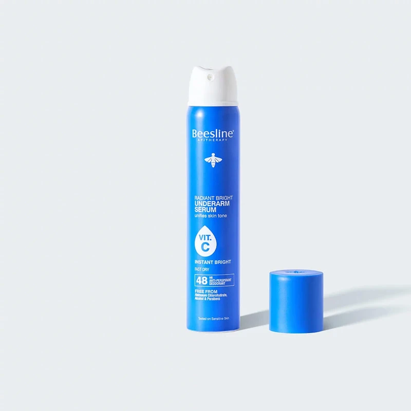 Beesline Radiant Bright Underarm Serum – Instant Bright 150ml | Brightens, Hydrates & Evens Underarm Skin Tone - Beesline