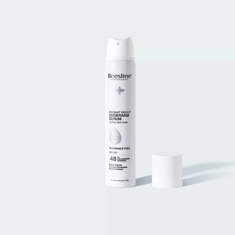 Beesline Radiant Bright Underarm Serum - Fragrance Free 150 ml - Beesline