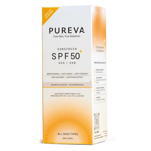 واقي شمس متعدد الوظائف SPF 50+ | مضاد للبقع، تفتيح، مكافحة الشيخوخة، تعزيز الكولاجين، امتصاص سريع من بيوريفا واقي شمس متعدد الوظائف SPF 50+ | مضاد للبقع، تفتيح، مكافحة الشيخوخة، تعزيز الكولاجين، امتصاص سريع من بيوريفا