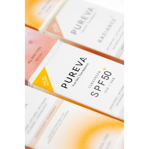 واقي شمس متعدد الوظائف SPF 50+ | مضاد للبقع، تفتيح، مكافحة الشيخوخة، تعزيز الكولاجين، امتصاص سريع من بيوريفا - بيوريفا - Image 8