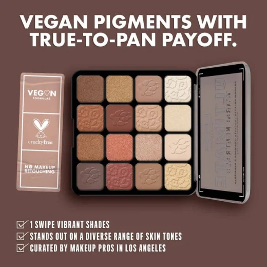 ان واي اكس بروفشنال ميكاب, باليت ظلال عيون التيميت شادو - وورم نيوترالز (12.8) - Nyx professional makeup - Image 2
