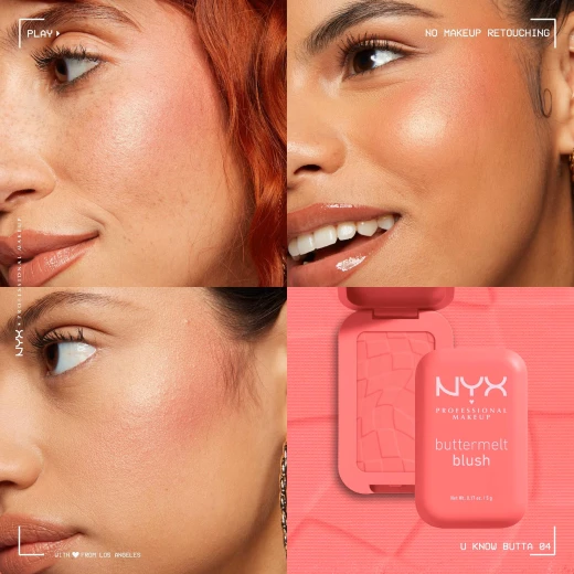 ان واي اكس بروفيشنال ميك اب بلاشر احمر خدود بترميلت بلش 5.0جرام - Nyx professional makeup - Image 2