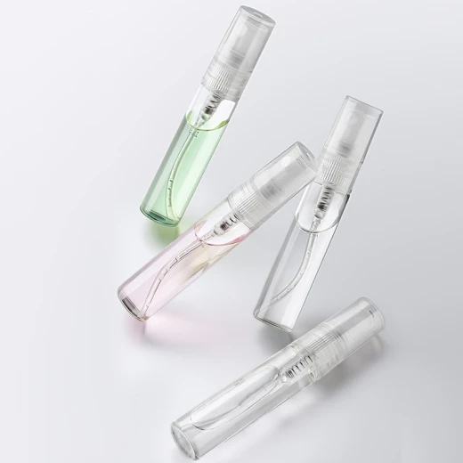 بخاخات عطر زجاجية محمولة قابلة لإعادة التعبئة حجم السفر 10 مل طقم 4 قطع مع قمع تعبئة - Image 8
