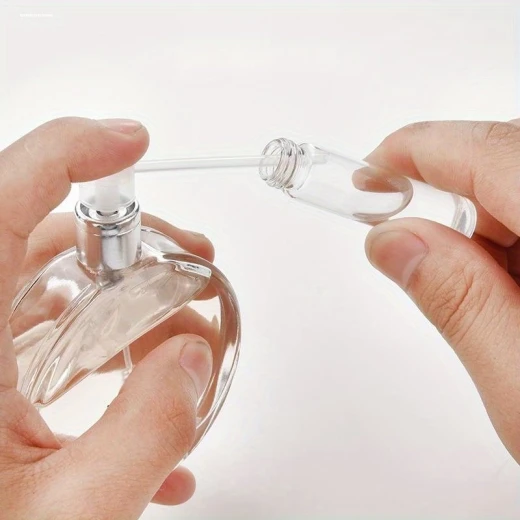 بخاخات عطر زجاجية محمولة قابلة لإعادة التعبئة حجم السفر 10 مل طقم 4 قطع مع قمع تعبئة - Image 4
