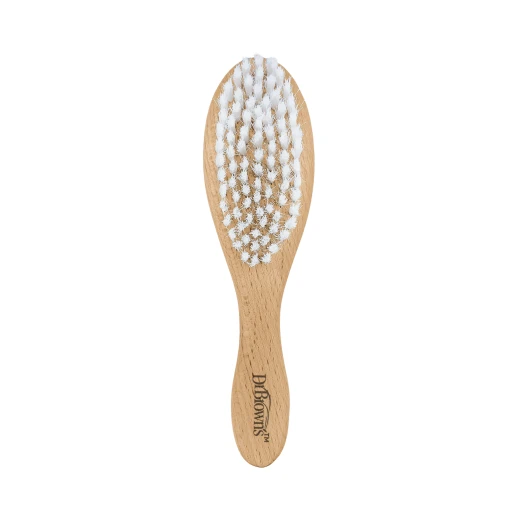 Dr. Brown’s Soft & Safe Baby Brush and Comb, Grooming Set for Newborns and Toddlers, Scalp  Care - Dr. Brown's - Image 3