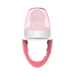 Dr.Brown's Fresh Firsts Silicone Feeder , Solid Food Feeding - Pink  - Dr. Brown's