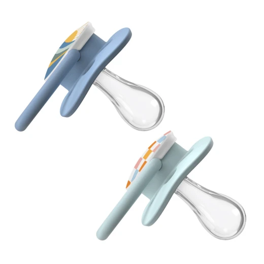Dr. Brown's Advantage Pacifier - Stage 1 ( 0-6 ) months, 2-Pack, Blue - Dr. Brown's - Image 3