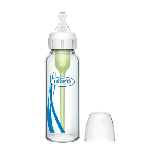 Dr. Brown's Glass Narrow-Neck Options+ Bottle, 8 oz/250 ml, 1-pack - Dr. Brown's - Image 2