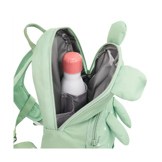 Miniland Eco Thermal Insulated Backpack With Multiple Pockets For Kids , Green Frog - Miniland - Image 4