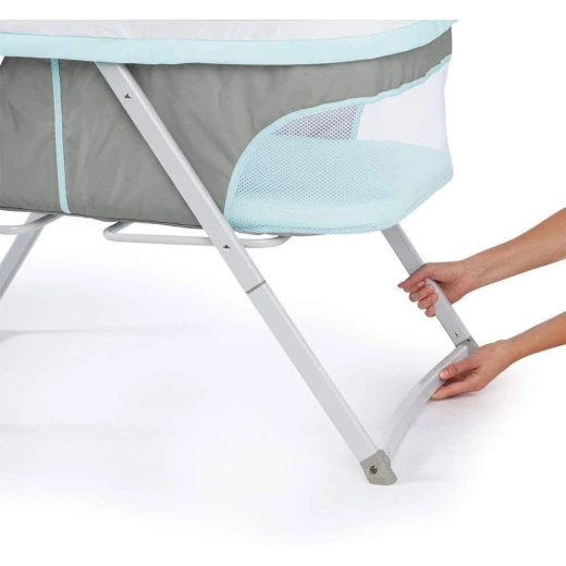 Ingenuity Portable Baby Bed, Foldable & Easy-Close Travel Crib for Newborns and Infants - Ingenuity - Image 3