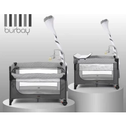 burbay | burbay baby bed next2me , wheels , vibrating , foldable , Foldable Baby Bed with Vibration Function , comfortable