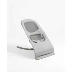 Moon Hopper Baby Bouncer BB300 – Ergonomic grey mesh, safe and comfortable for infants, supports posture, fun with toys, breathable, ideal for home, easy to clean and maintain