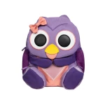 Kids Backpack Owl Design with Pull-Out Tongue and Velcro Hands, 8L Capacity, 29×25×13 cm Size, Lightweight Waterproof, Ideal for Kindergarten, Nursery, Travel and Daily Use - Alph