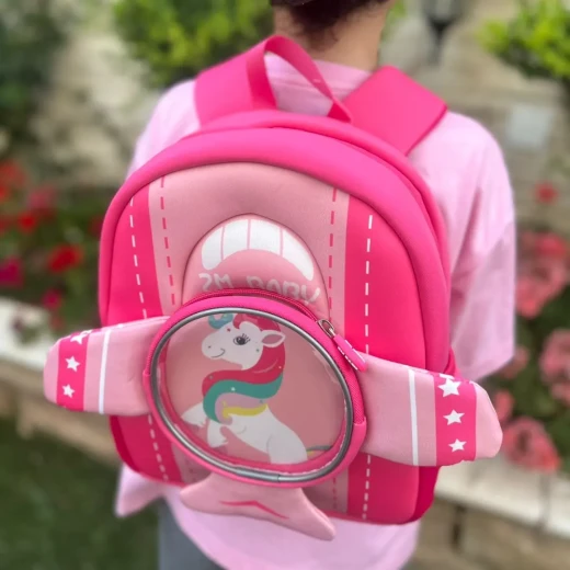 Genioworld Neoprene Unicorn Cartoon Kindergarden Children Backbag - Genioworld - Image 5