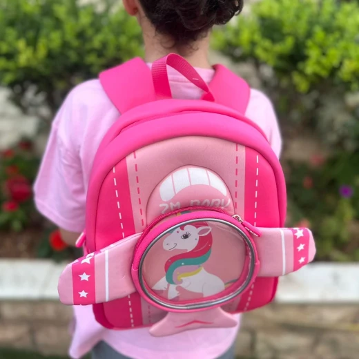 Genioworld Neoprene Unicorn Cartoon Kindergarden Children Backbag - Genioworld - Image 6