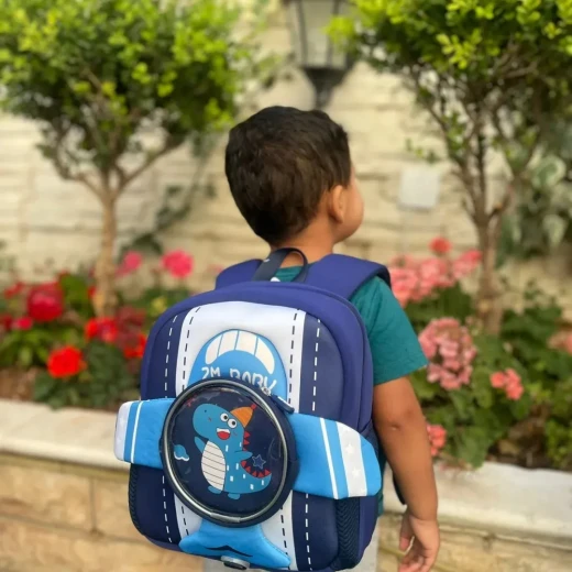 Genioworld Neoprene Dragon Cartoon Kindergarden Children Backbag - Genioworld - Image 4
