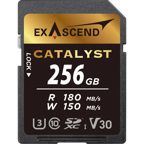 Exascend 256GB Catalyst UHS-I SDXC Memory Card Exascend 256GB Catalyst UHS-I SDXC Memory Card